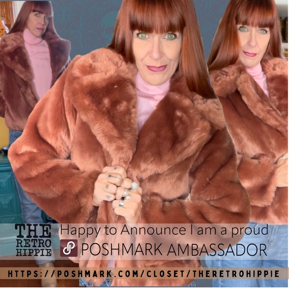 Dusty Rose Faux Fur Jacket - Picture 13 of 15